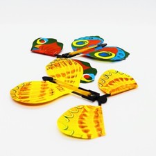 2x FLYING BUTTERFLY MAGIC PRANK SURPRISE FUNNY CARDS BIRTHDAY PARTY FUN LAUGH 