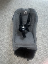 Bugaboo Buffalo GREY MELANGE Seat Fabric FITS Donkey/ Buffalo