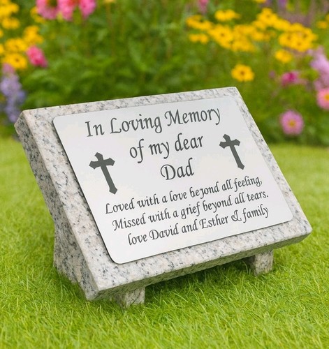 Personalised grey granite - grey,