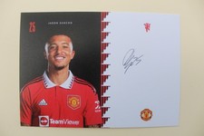 2022-23 Jadon Sancho Signed