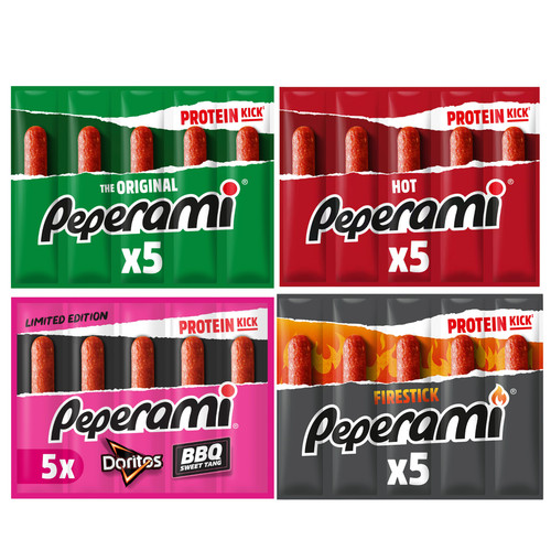 Peperami meat snack - snack, variety