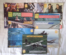 EAGLE Comic Set of 10 Pull-Out Poster Pages by Fleetway 1989-1991