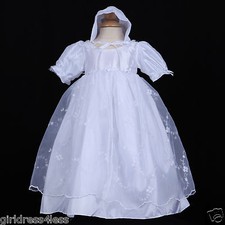 White Infant Baby Girl Baptism