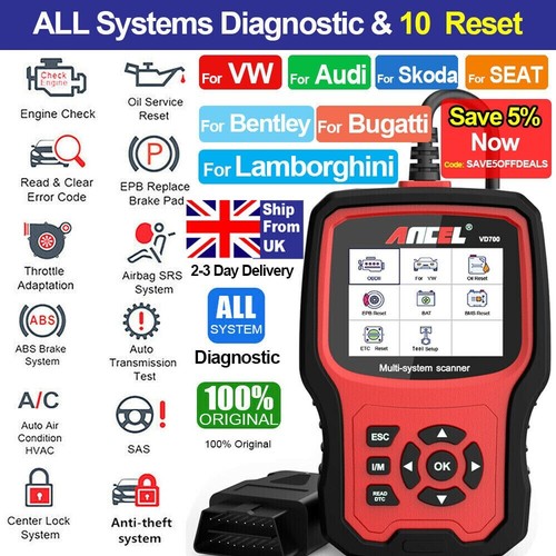 Vag diagnostic tool all system - diagnostic,