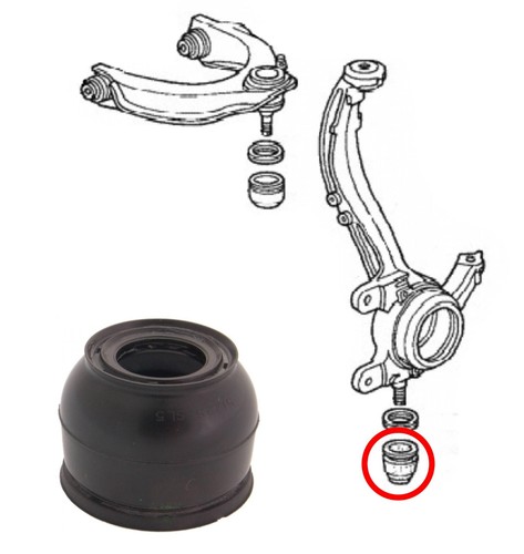 Front knuckle arm - arm, joint