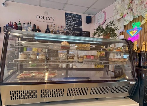 Very large display - large, fridge