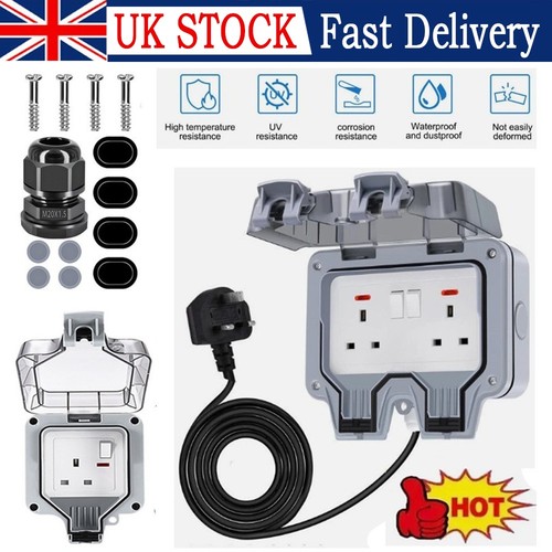 Waterproof outdoor double - outdoor, pole