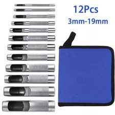 12 X Hollow Hole Punch Tool