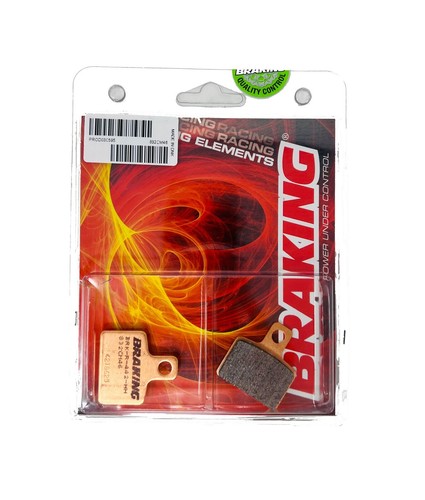 Sintered rear brake - brake, pads