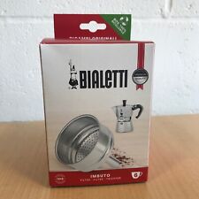Bialetti 6 Cup Moka Express Pot Funnel Filter - Brand New Boxed - Made in Italy