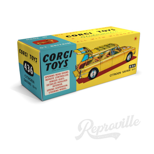 Repro box for corgi 436 - repro,
