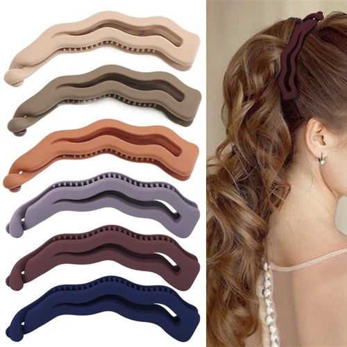 Strong hold banana hair - banana, clips