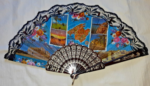 Vintage spanish tourist lace - spanish,