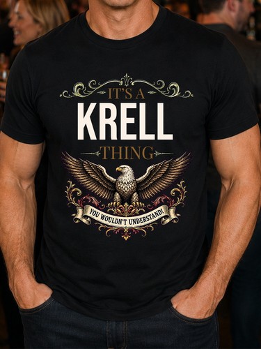 Krell surname eagle men - krell,