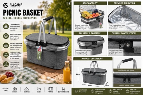 22l collapsible cooler bag - 22l,