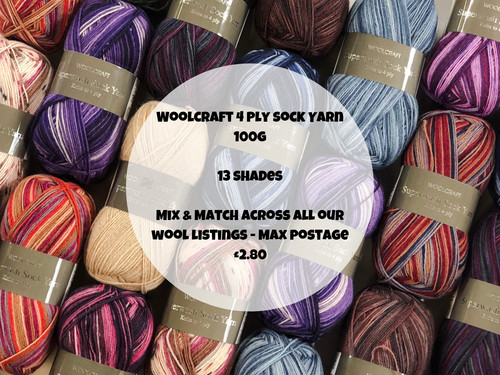 Woolcraft superwash ply sock - woolcraft, 4