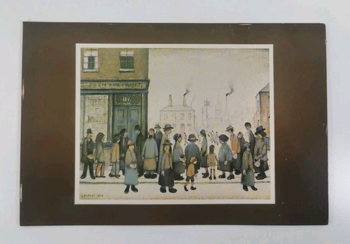 Vintage lowry art - lowry, print