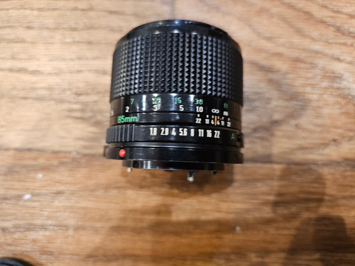 Canon 85mm 8 mf - canon, f/1.8