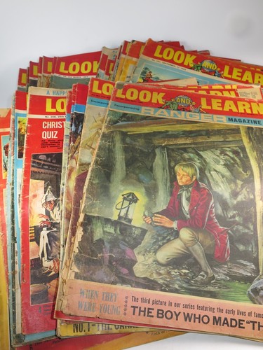 Vintage look learn - vintage, magazines
