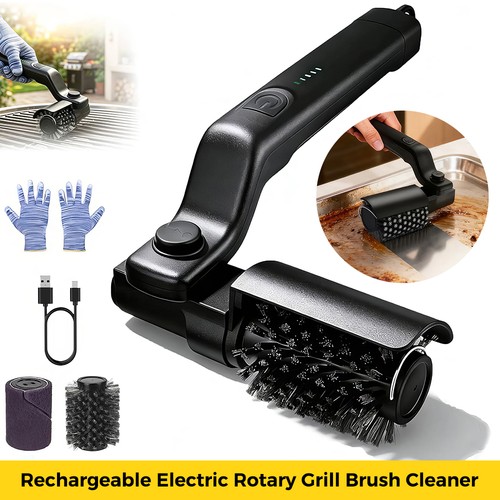 Electric grill brush - grill, cordless