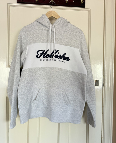 Hollister grey white - hollister, grey/white