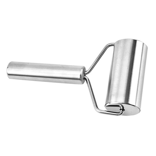 Stainless steel rolling pin - ,