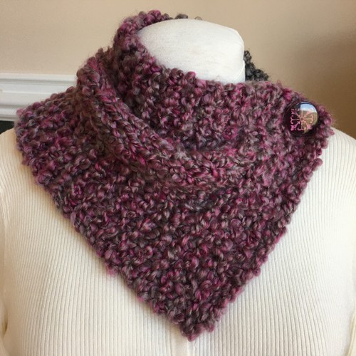 Hand knit charcoal - knit,