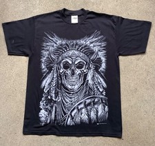 Vtg 90s All Over Print Native