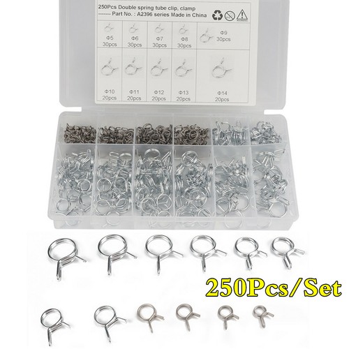 250pcs stainless steel double - 250pcs,