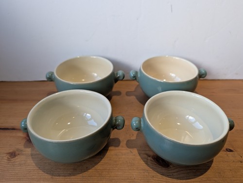 Denby manor green soup cup - 4,