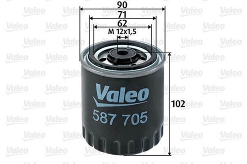 Valeo fuel filter for - fuel, mercedes