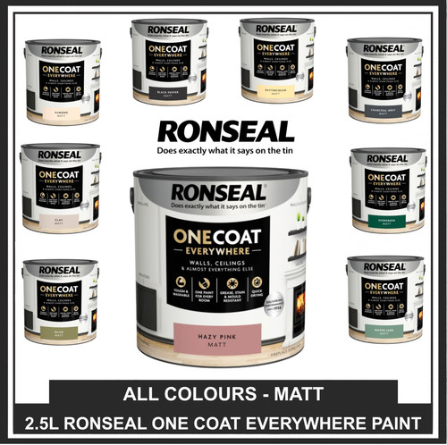 Ronseal one coat everywhere - coat,