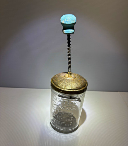 Glass metal dry - metal, measuring
