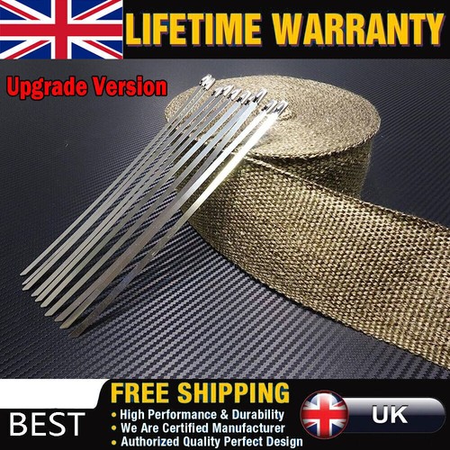 20m titanium gold heat wrap - titanium,