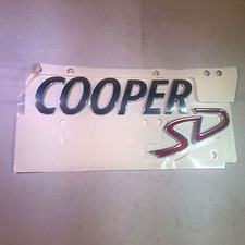 MINI COOPER SD Genuine Badge