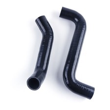 For Subaru Impreza WRX STI GDA GDB GGA GGB EJ20 00-07 Silicone Radiator Hose BLK