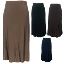 New Ladies Plain Elastic Waist