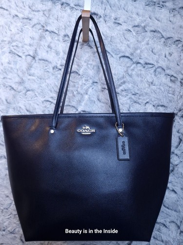 Coach large crossgrain leather - crossgrain,