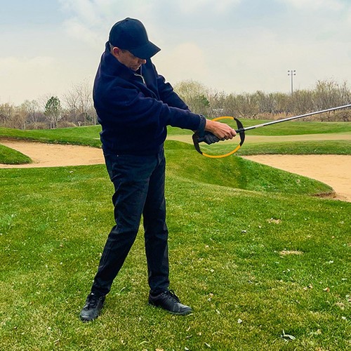 Golf swing training - swing,