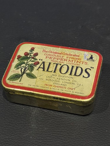 Empty vintage altoids - empty,