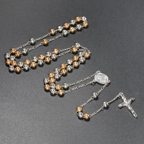 Catholic beads gold silver - catholic,