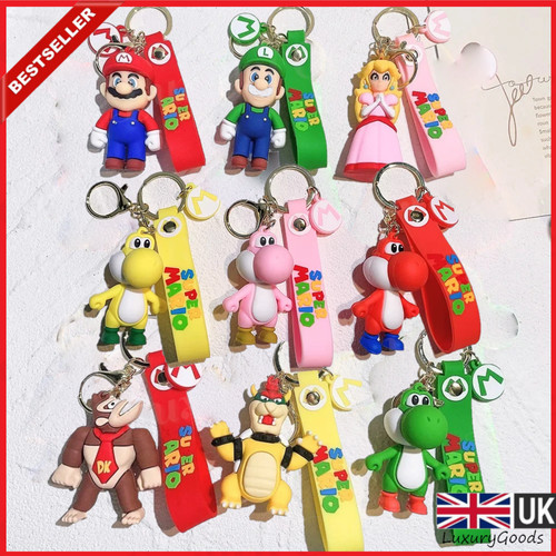 Super mario bros keyrings bag - mario,