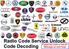 Car Radio Code Unlocking Decoding Codelock for All Brand Cars Audi VW Seat Skoda