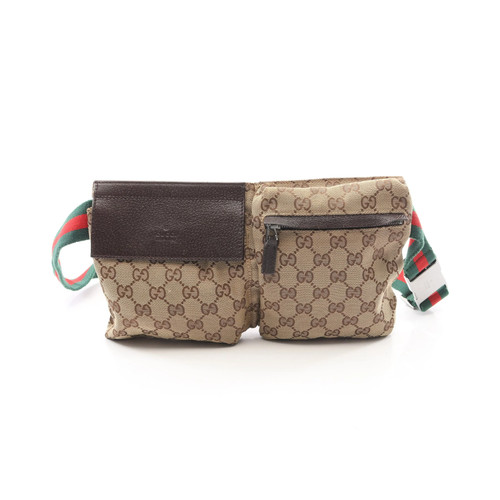 Gucci body bag brown - gucci,