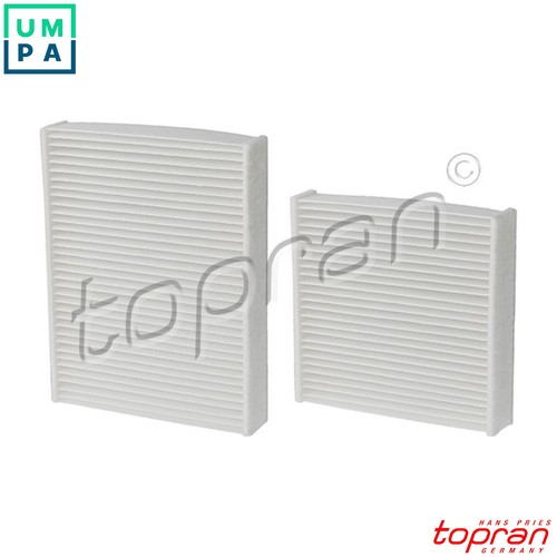 Filter set cabin air - filter, 337