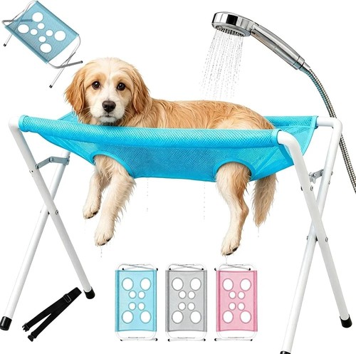 Pet grooming hammock - pet, stand