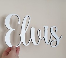 Personalised Wooden Name Large
