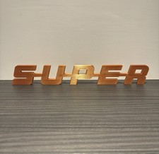 Scania Super Badge - Grille Badge - Copper
