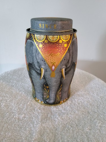 Williamson tea tin caddy - williamson, grey