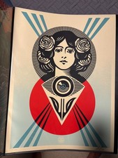Shepard Fairey Third Eye Open Print SIGNED & NUMBERED /550 - OBEY Giant
